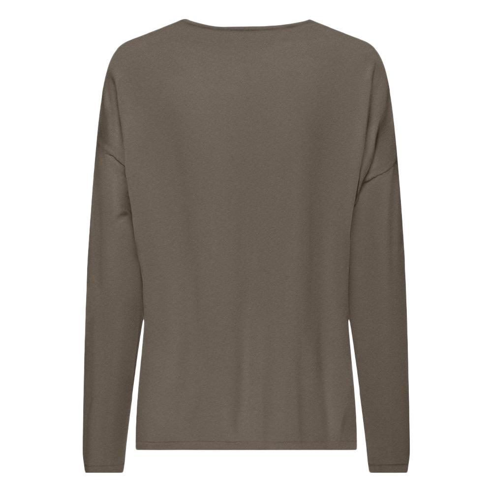 Pull Marron Femme Only Chianti vue 2