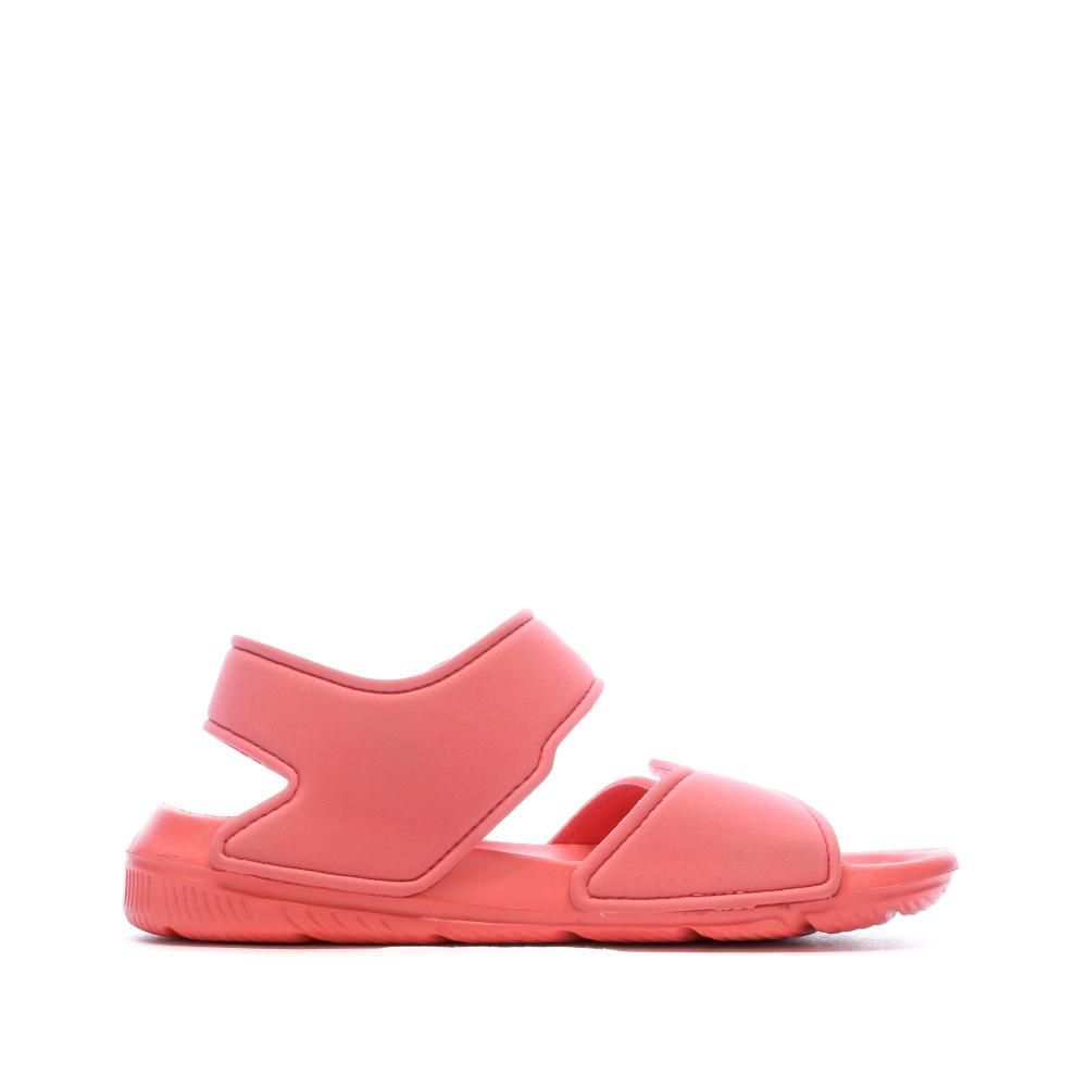 Sandales Rose Fille Adidas Altaswim C vue 2