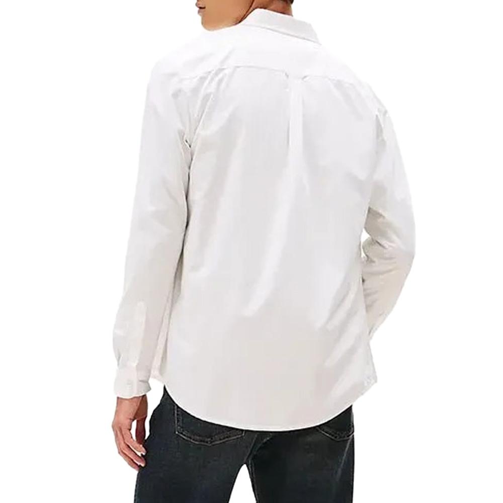 Chemise Beige Homme Tommy Hilfiger Poplin vue 2