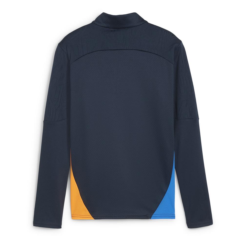 OM Sweat 1/4 Zip Training Marine Junior Puma 2024/2025 vue 2