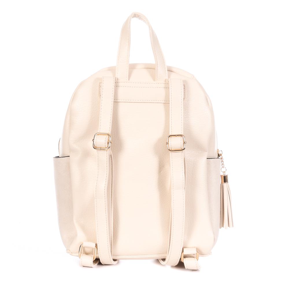 Sac à Dos Blanc Femme Manoukian JULIANNE vue 3