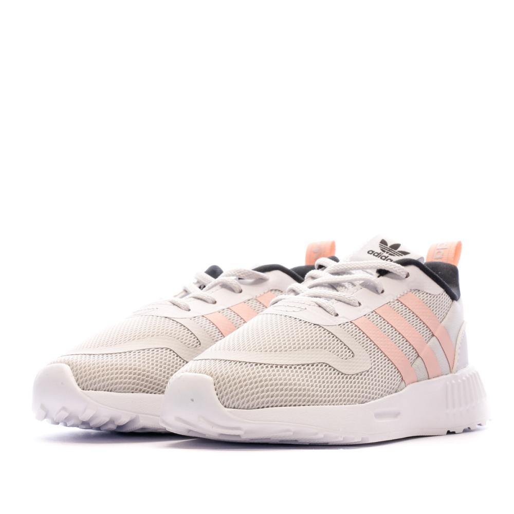 Baskets Grise Fille Adidas Multix vue 6