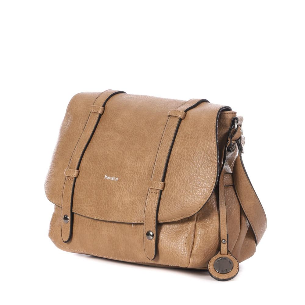 Sac bandoulière Beige Femme Manoukian Dina vue 3