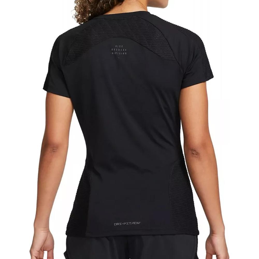 T-shirt Noir Femme Nike Dfadv vue 2