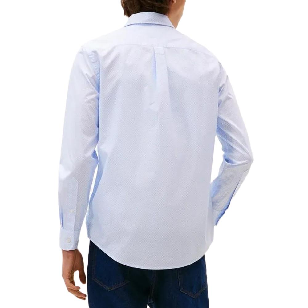 Chemise Bleu Clair Homme Tommy Hilfiger Flex Poplin vue 2