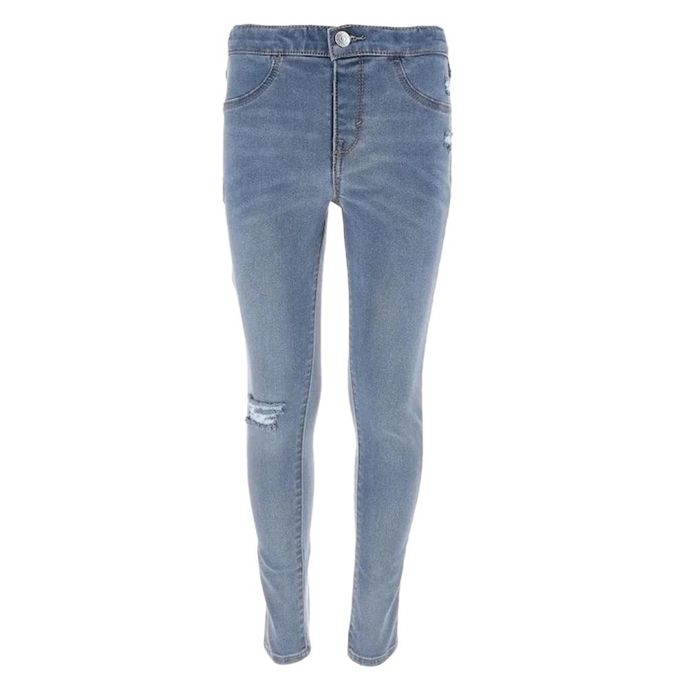 Jean Slim Bleu Fille Levi's 4EA559 pas cher