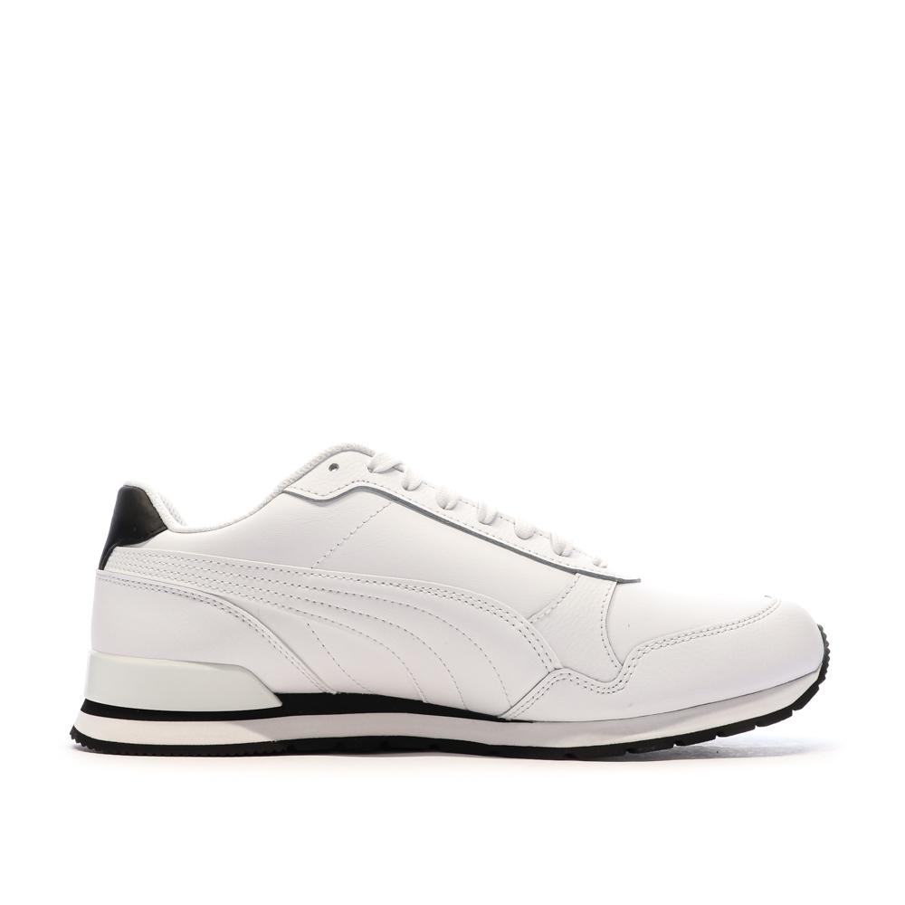Baskets Blanches/Noires Homme Puma Full vue 2