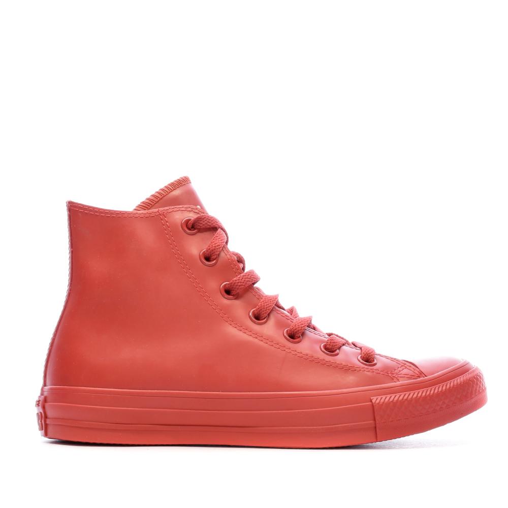 Baskets Rouge Femme Converse Chuck Taylor All Star vue 2