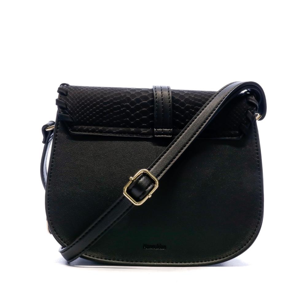 Sac bandoulière Noir Femme Manoukian Flo vue 2