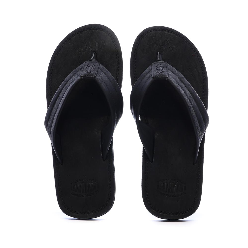 Chanclas negras para hombre Superdry Vintage Flip Flop ver 3