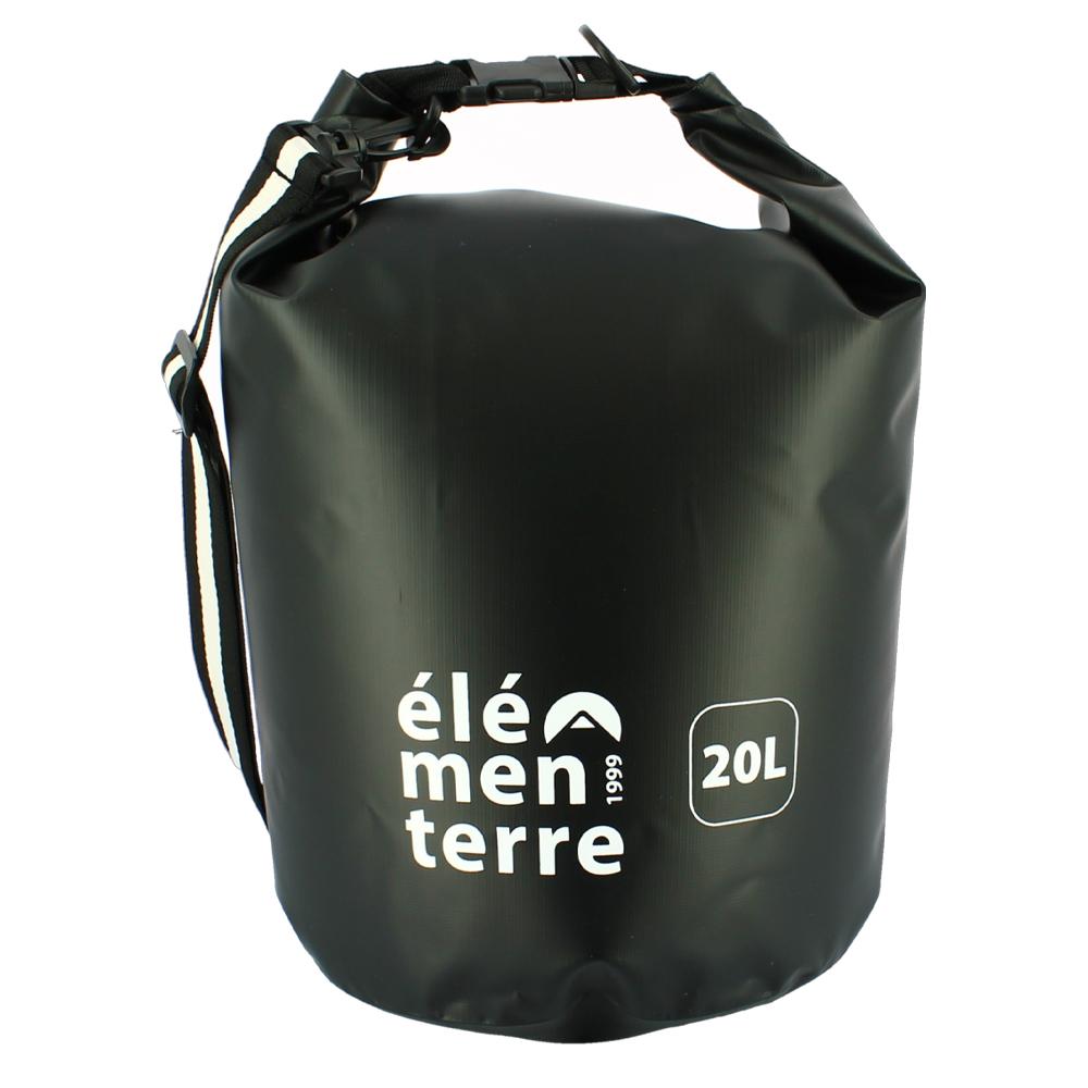 Mochila impermeable negra Élémenterre Bukceno 20 l barato