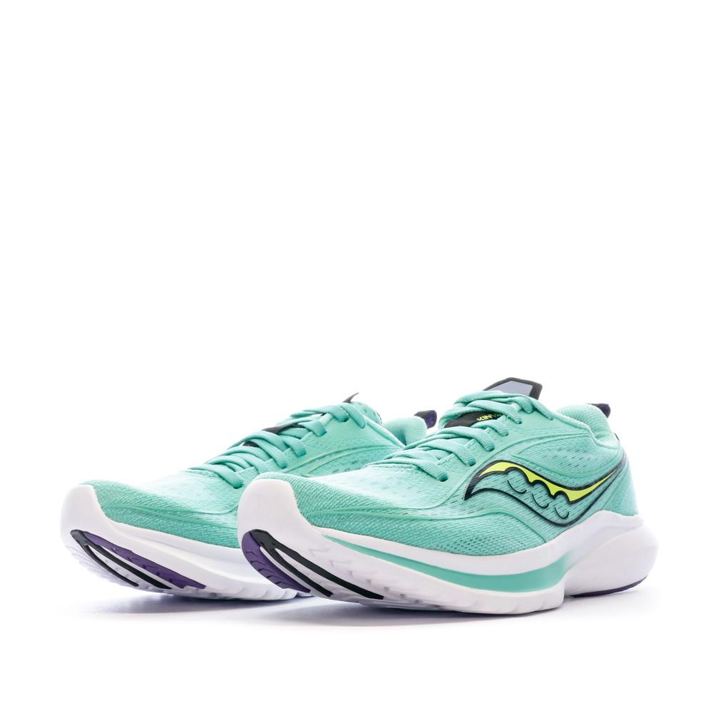 Chaussures de running Vert Menthe Femme Saucony Kinvara 13 vue 6