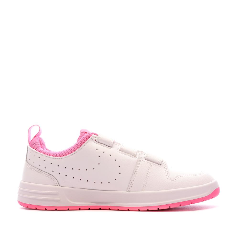 Baskets Blanches Fille Nike Pico 5 vue 2