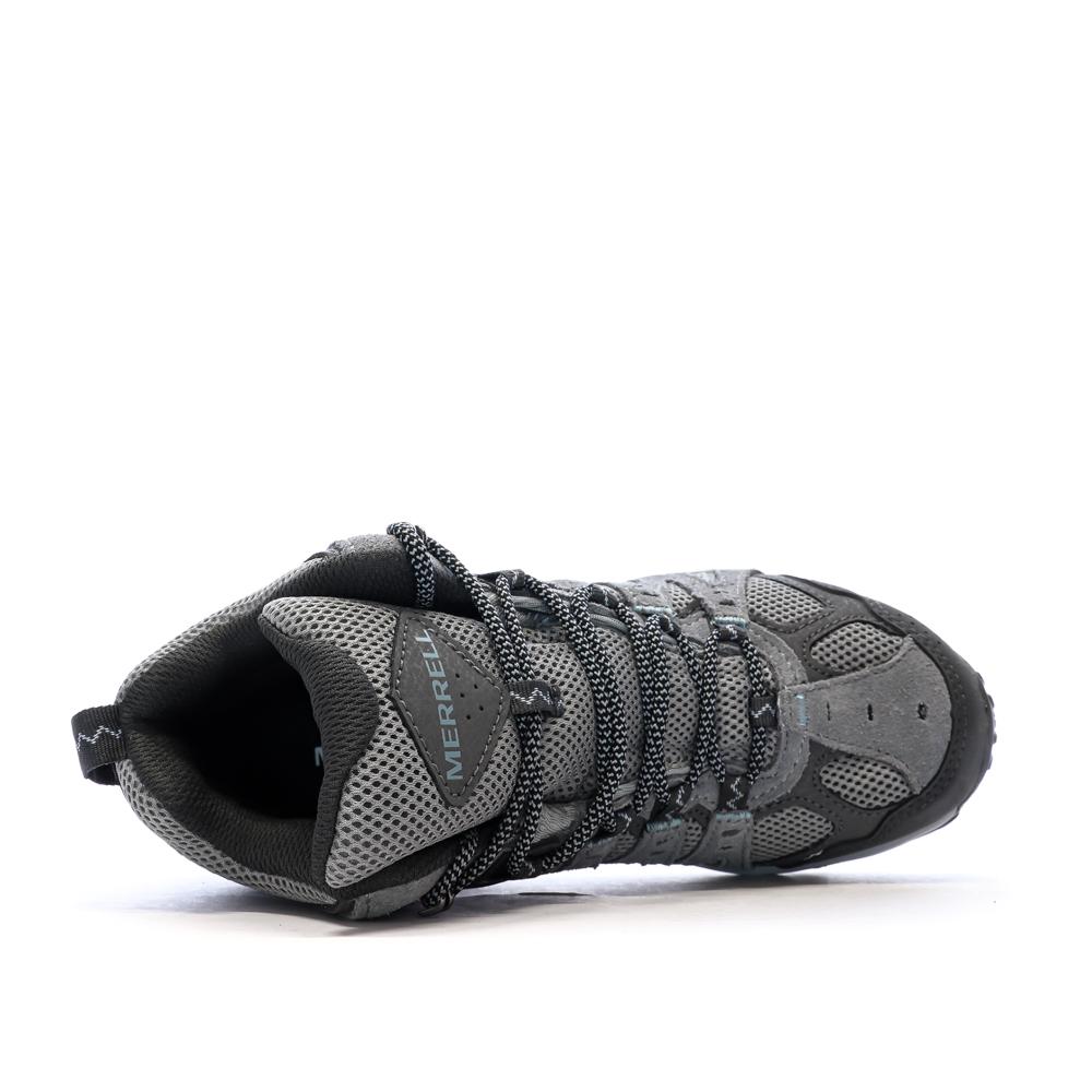 Chaussures de Randonnée Grise Femme Merrell Accentor 3 Mid WP vue 4