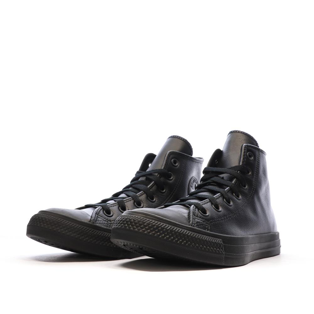 Baskets Noires Homme Converse Black Mono vue 6