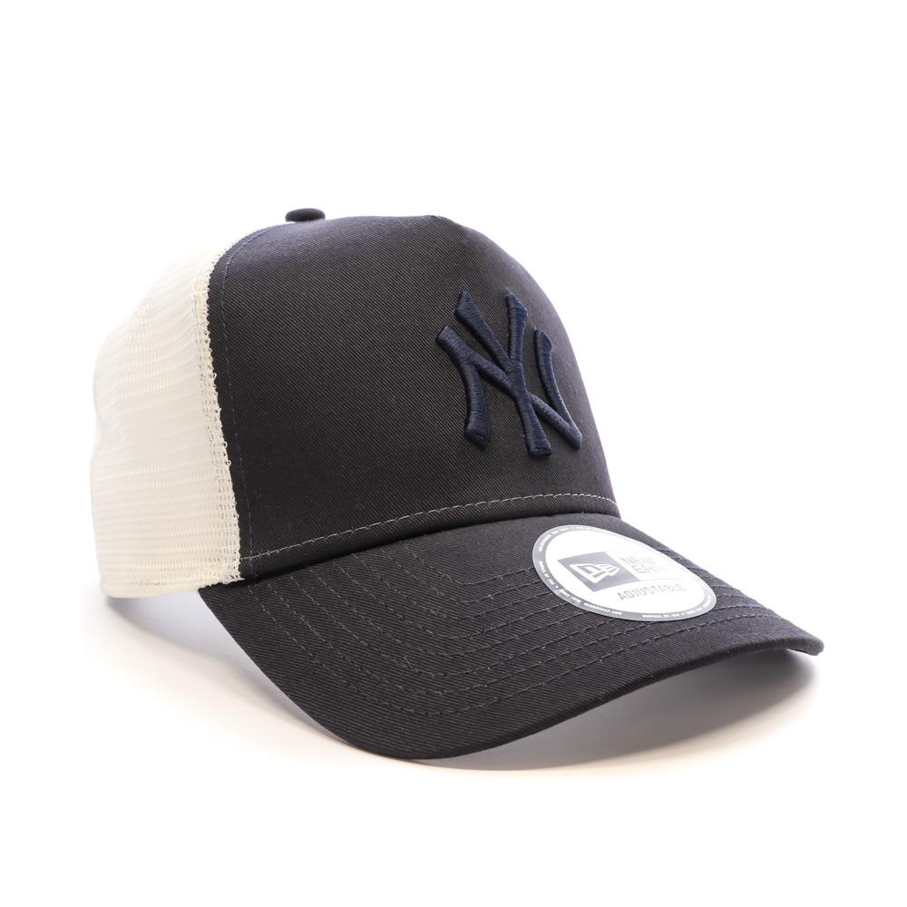 Casquette Noir/Blanche Homme New Era League Trucker Neyyan vue 2