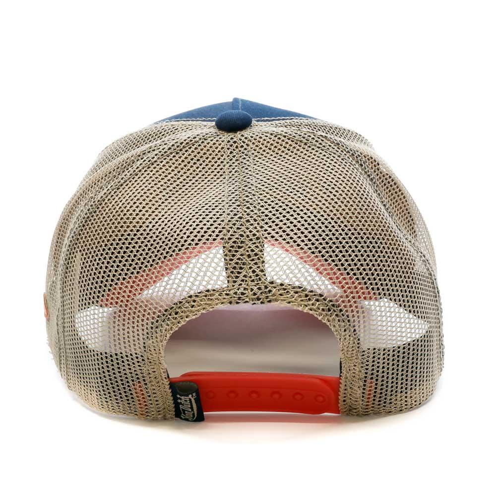 Casquette Marine/Beige Homme Von Dutch College vue 3