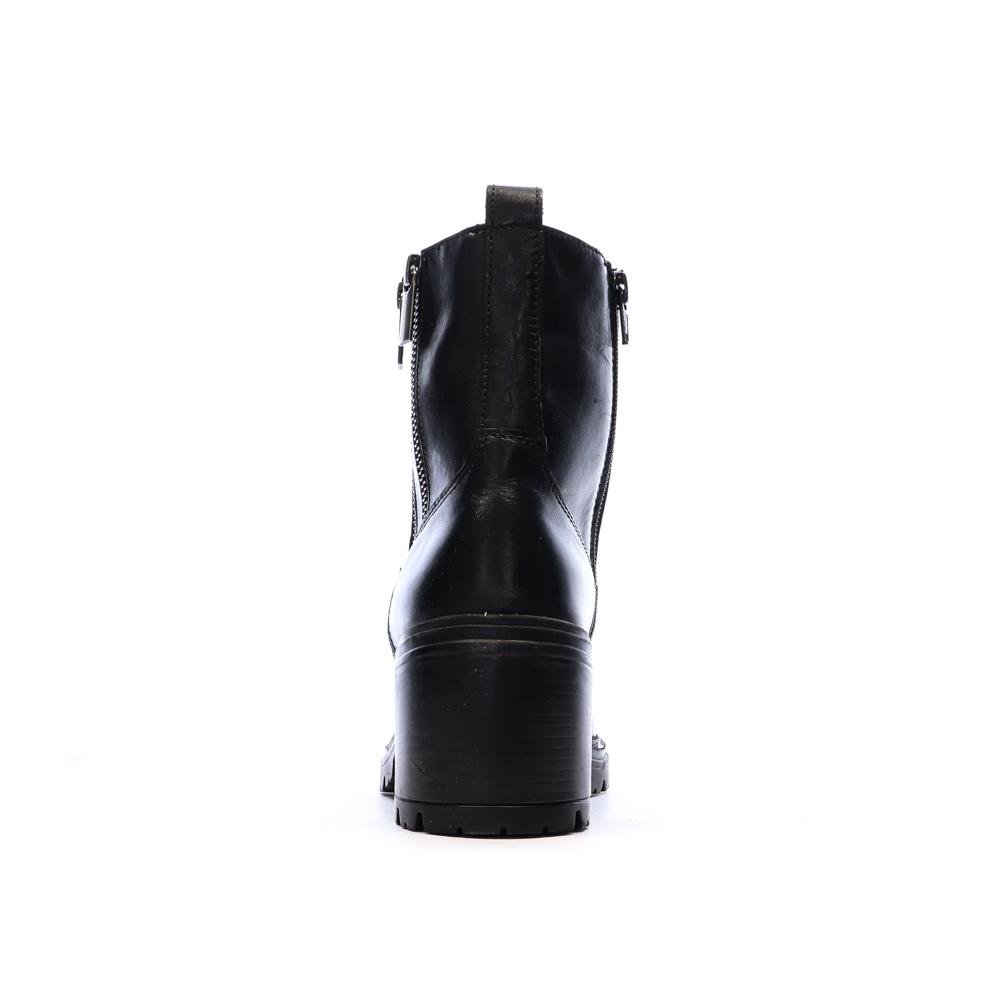 Bottines Noires Femme Geox Damiana vue 3