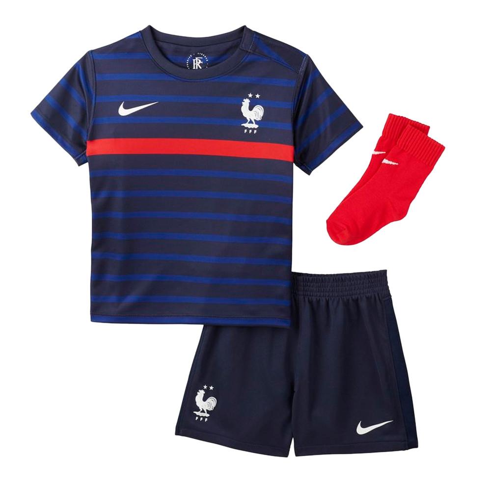 Mini-Kit Equipe de France Domicile Nike 2020/2021 pas cher
