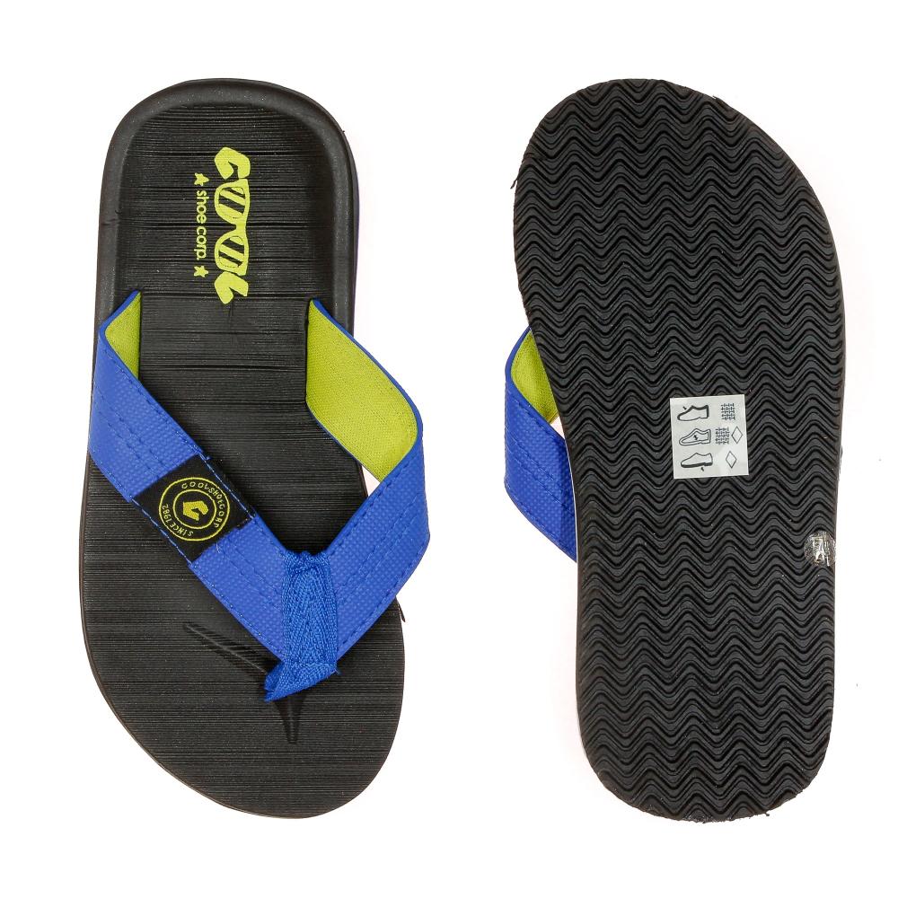 Tongs noires garçon Cool Shoe Bart pas cher