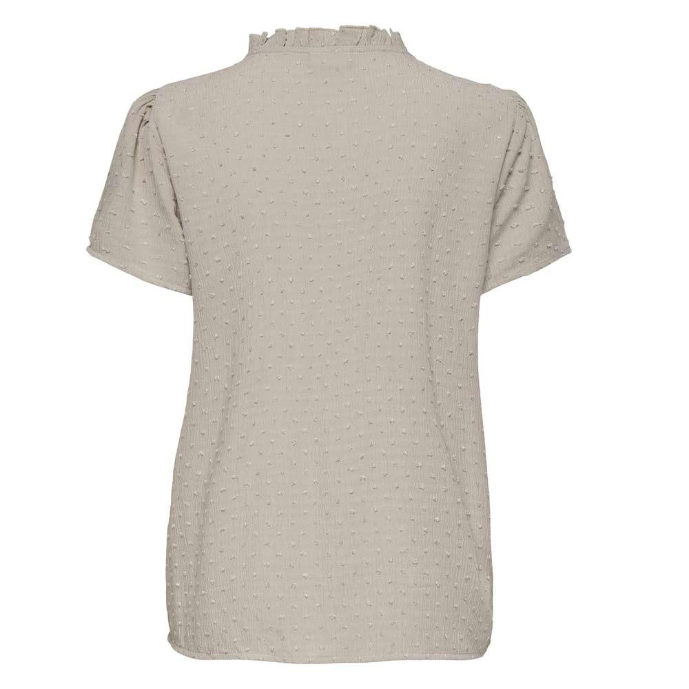 Blouse Taupe Femme JDY Life vue 3