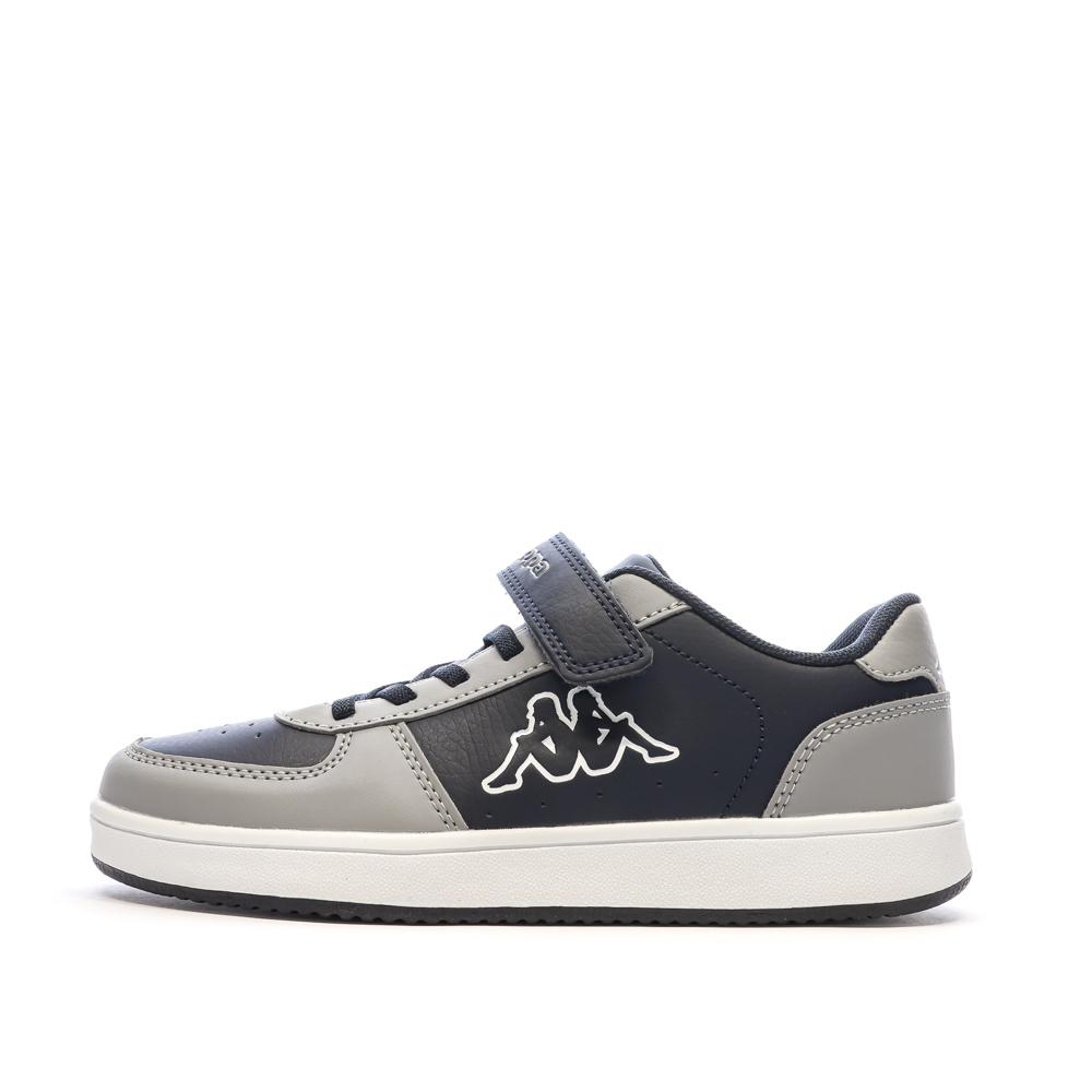 Baskets Grises/Marines Garçon Kappa Malone pas cher