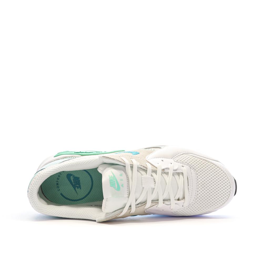 Baskets Blanches/Vertes Femme Nike Nike Air Max Excee vue 4
