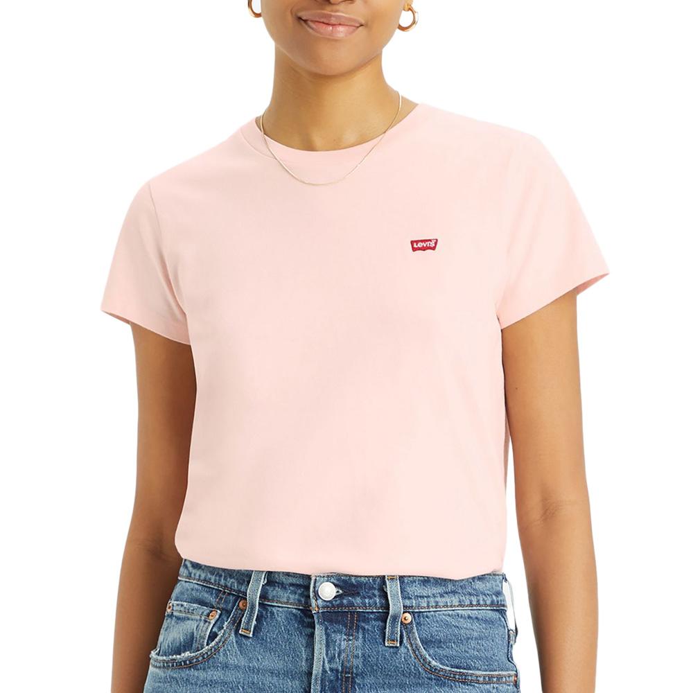 T-Shirt Rose Femme Levi's Perfect Pinks 39185 pas cher