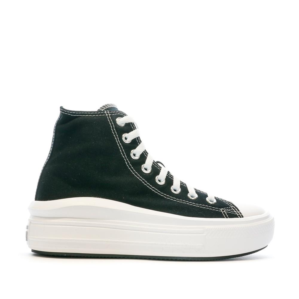 Baskets Noir Femme Converse Move vue 2