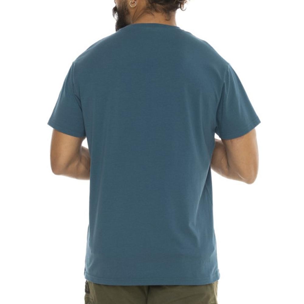 T-shirt Bleu Homme Von Dutch LIFE vue 2