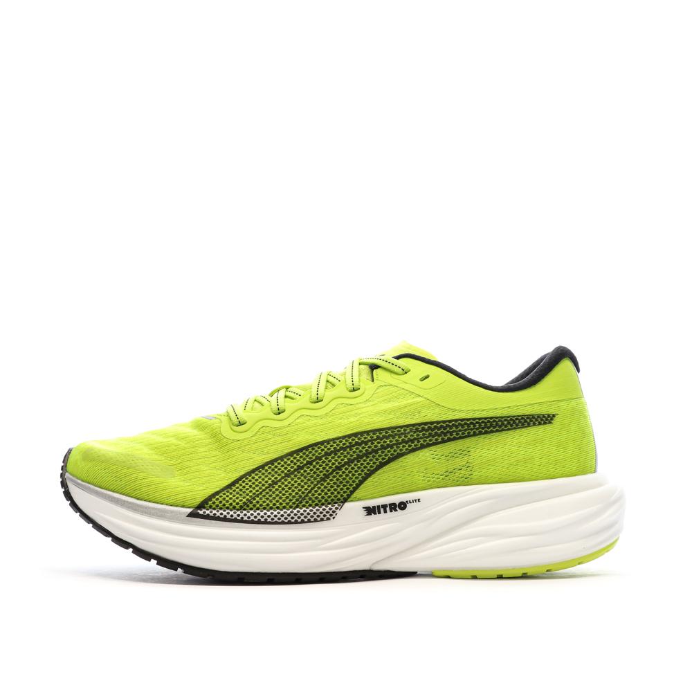 Chaussures de Running Jaunes Homme Puma Deviate Nitro 2 pas cher