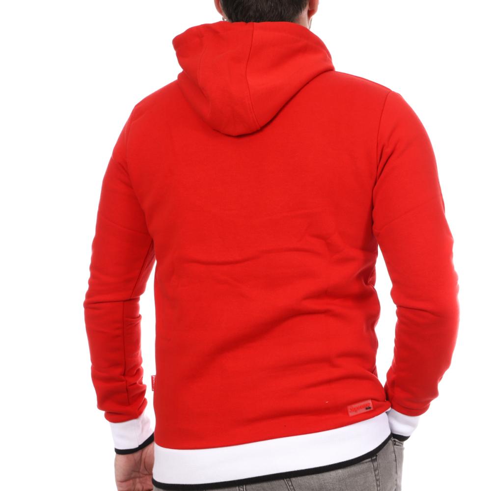 Sweat à capuche Rouge Homme Supreme Grip Cairo vue 2