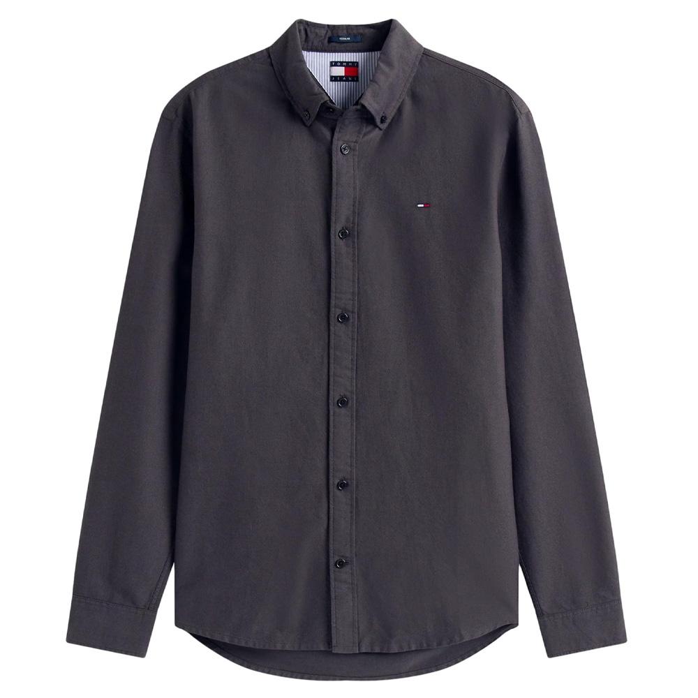 Schwarzes Hemd Herren Tommy Hilfiger Oxford98 Ansicht 2