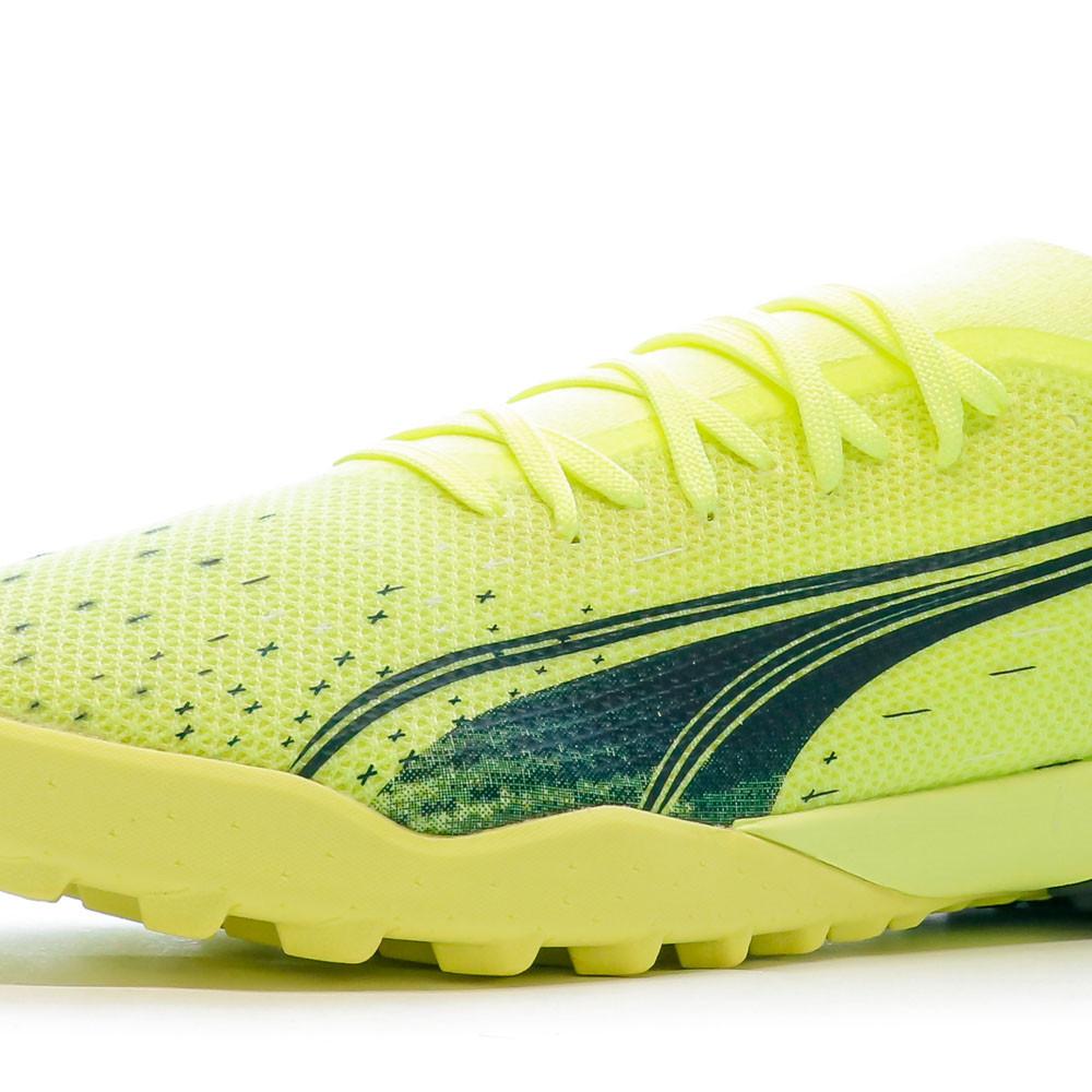 Chaussures De football Jaune Homme Puma Ultra Match vue 7