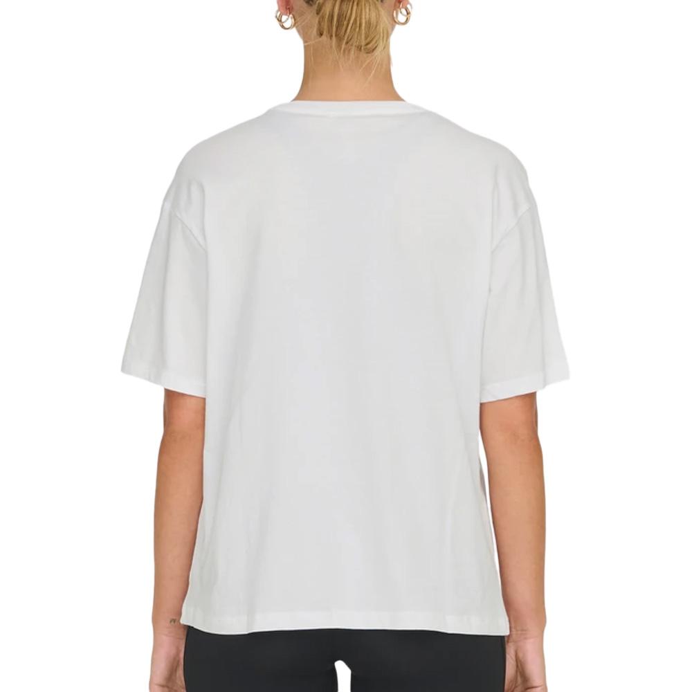T-shirt Blanc Femme Only Space Life vue 2