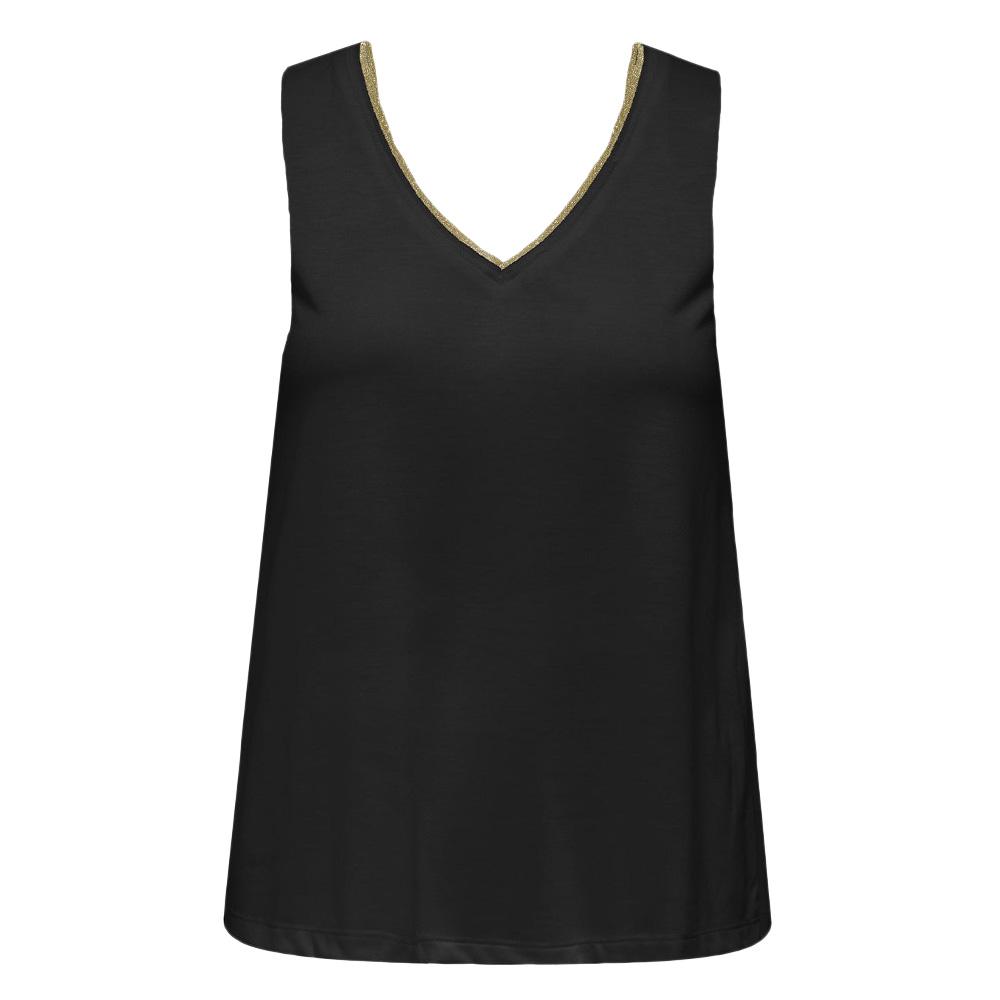 Débardeur Noir Femme JDY Lurex pas cher