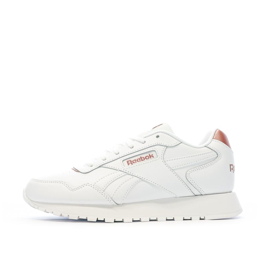 Baskets Blanches Femme Reebok Glide pas cher