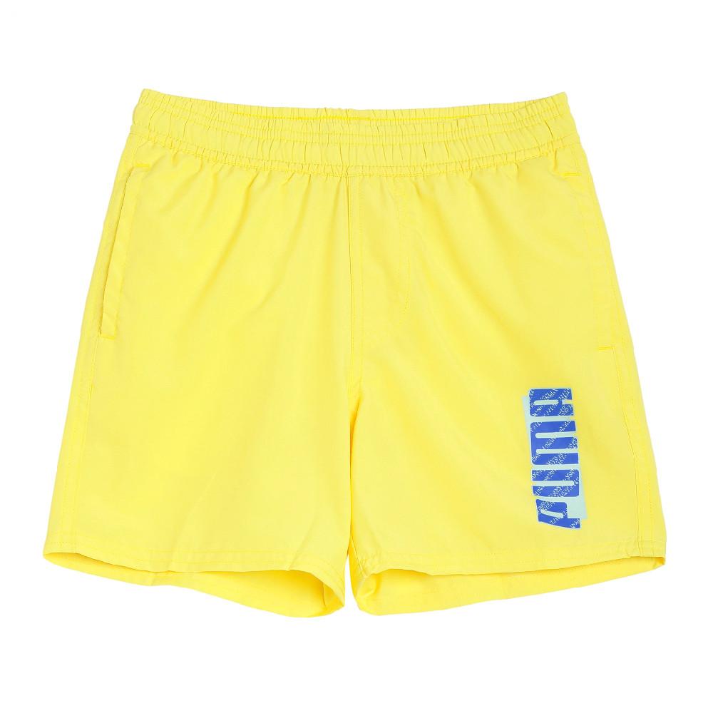 Short jaune garçon Puma Summer pas cher