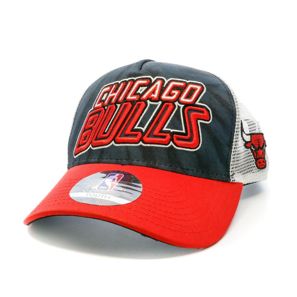 Casquette Noir/Rouge Homme CHICAGO BULLS NBA Santa Cruz Tie pas cher