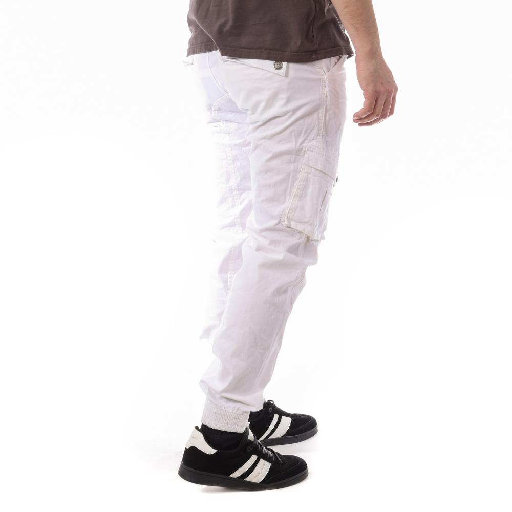 Pantalon Blanc Homme Paname Brothers JORDAN vue 2