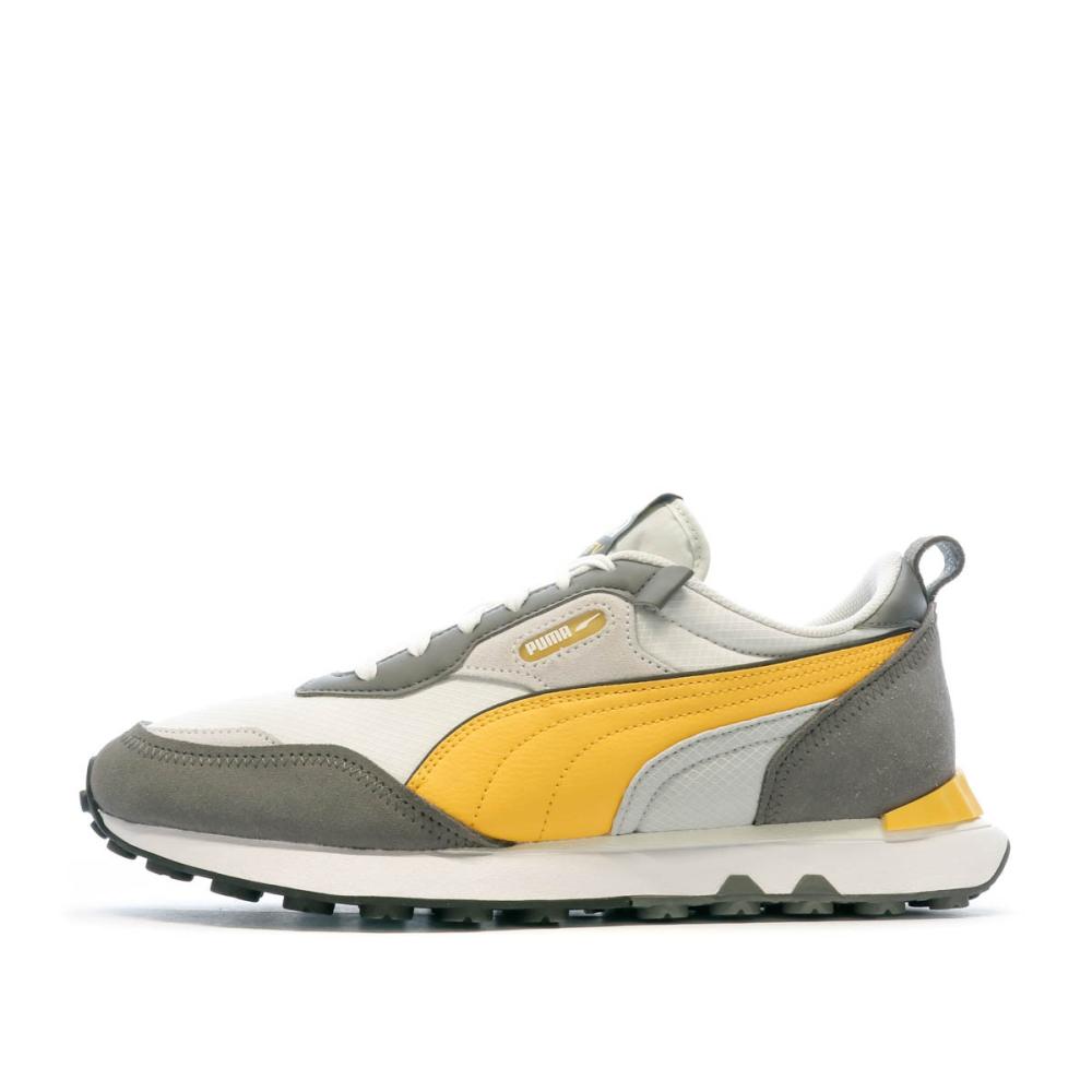 Puma gris et jaune sales