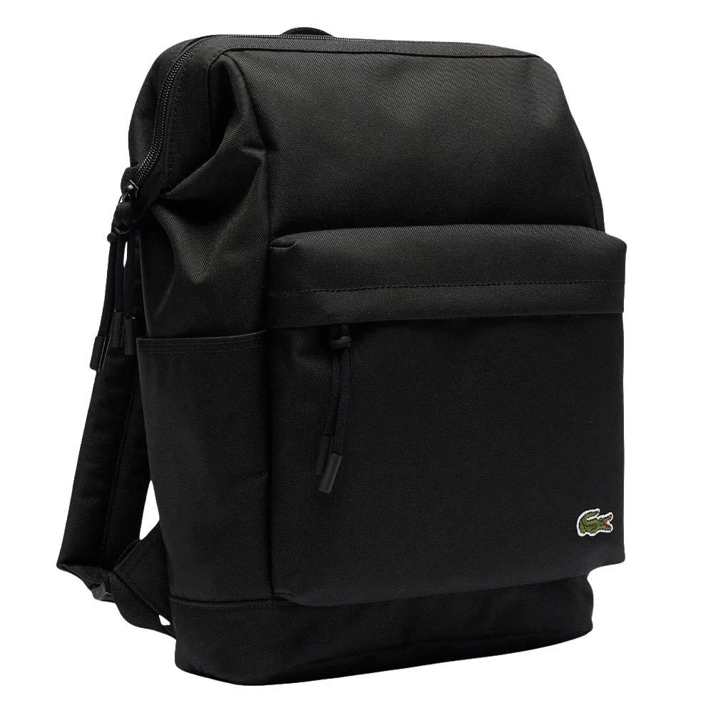 Rucksack Schwarz Mann Lacoste NU46 Ansicht 3