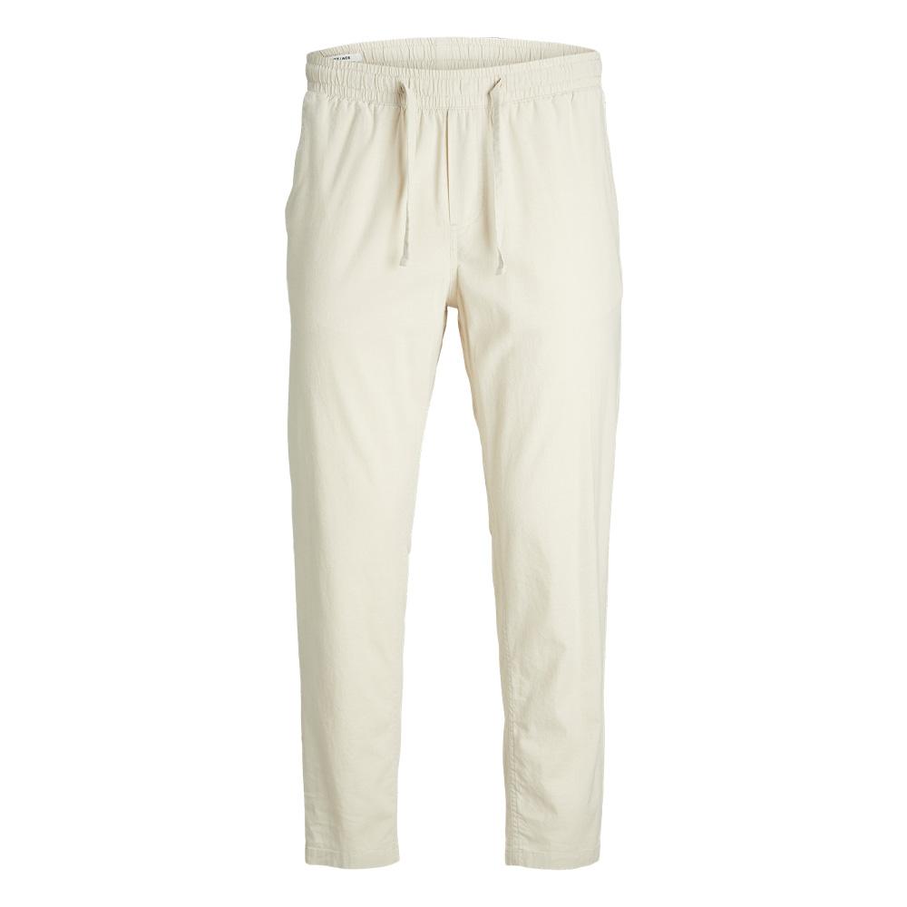Pantalon en lin Beige Homme Jack & Jones Kane pas cher