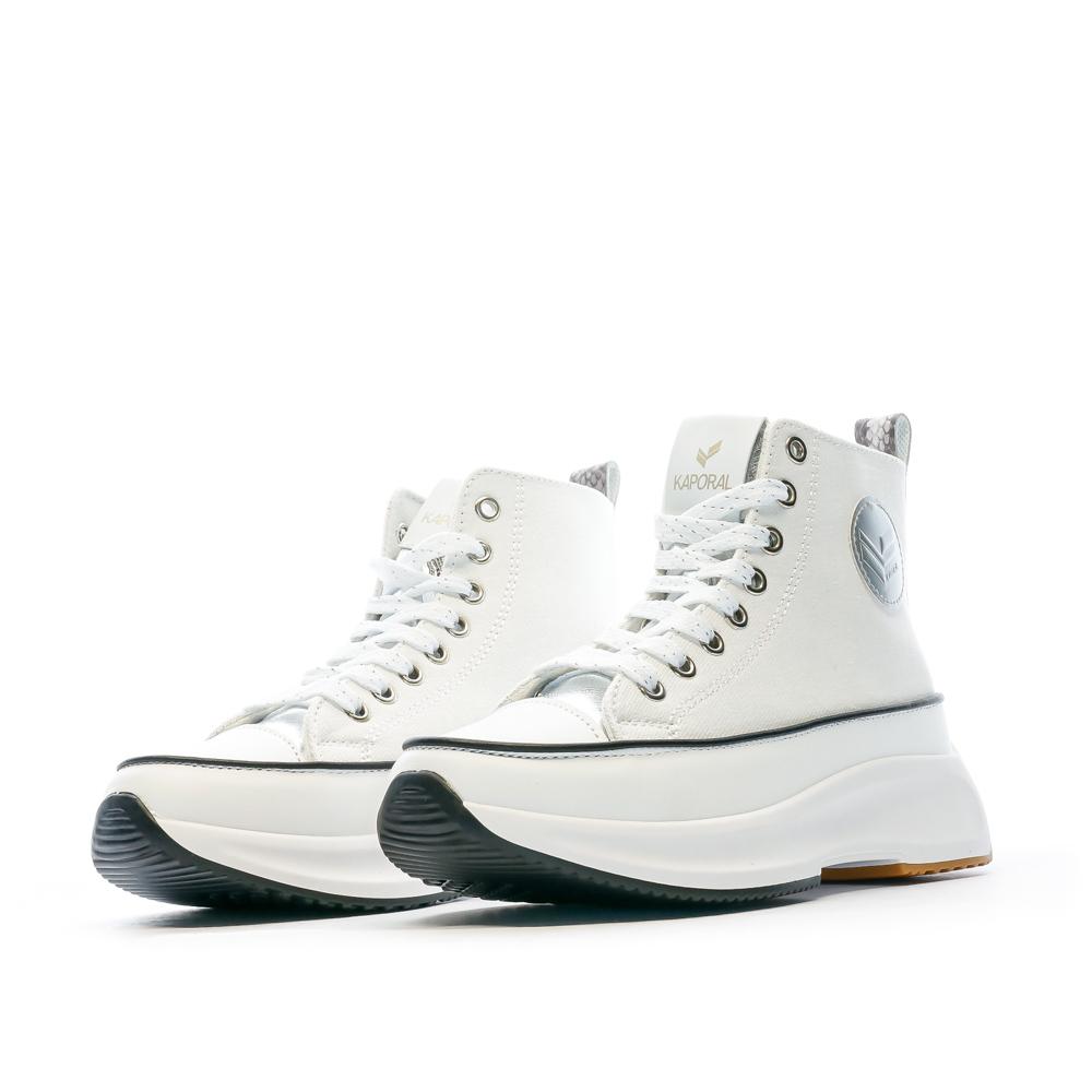 Baskets Blanc Femme Kaporal Christy vue 6