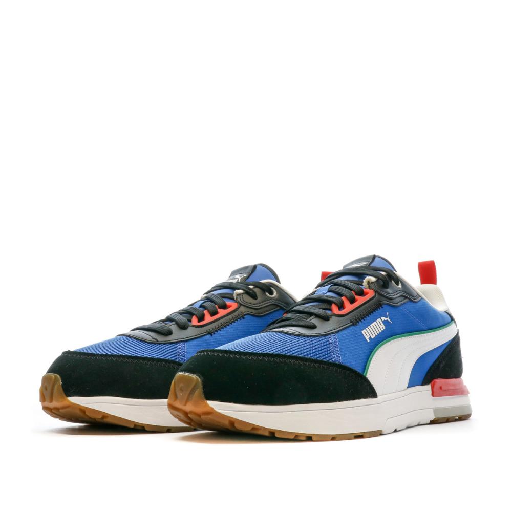 Baskets Bleu/Noir Homme Puma R22 vue 6
