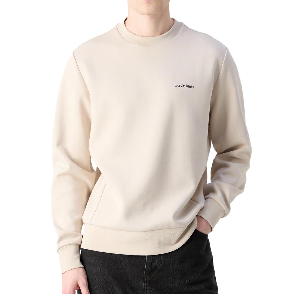 Sweat Noir Homme Calvin Klein Jeans Micro pas cher