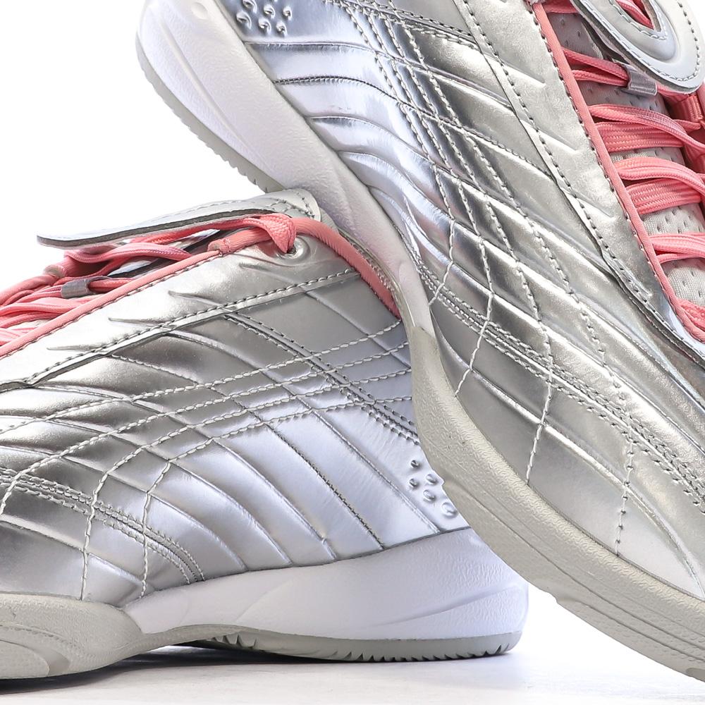 Baskets Argent/Rose Fille Puma V-s2 Goalgetter vue 7