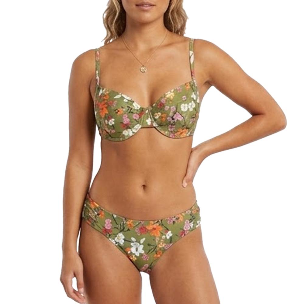 Maillot de bain Deux Pièces Vert Femme Haute Pression V282 pas cher