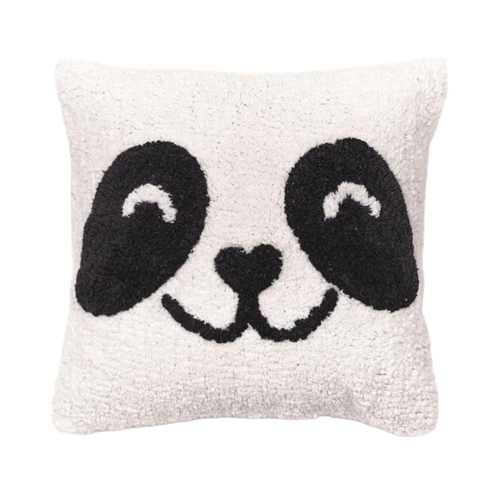 Cousin Panda Blanc/Noir Today Coussin 40/40 Coton pas cher