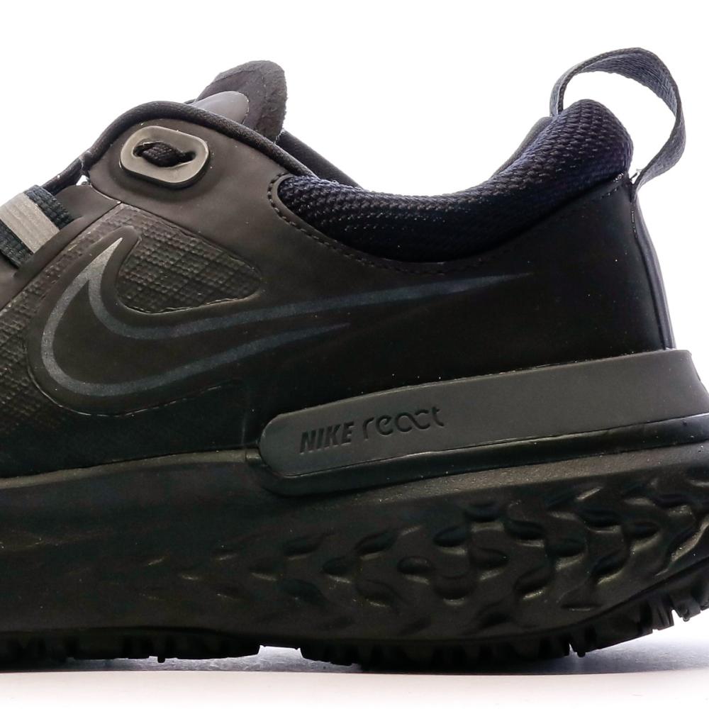 Chaussures De Running Noires Femme Nike React Miler Shield vue 7